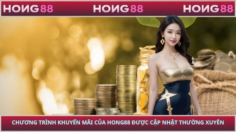 Chương trình khuyến mãi của HONG88 được cập nhật thường xuyên