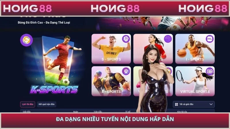 Đa dạng nhiều tuyến nội dung hấp dẫn