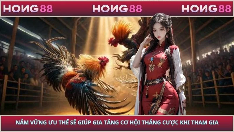 Nắm vững ưu thế sẽ giúp gia tăng cơ hội thắng cược khi tham gia