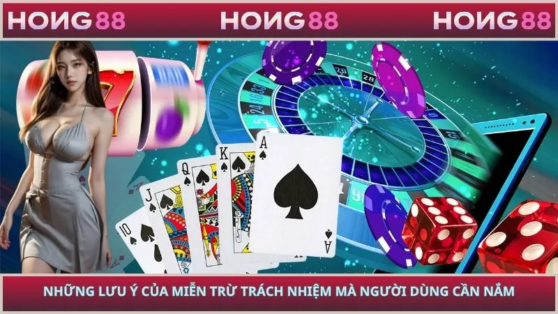 Những lưu ý của miễn trừ trách nhiệm mà người dùng cần nắm