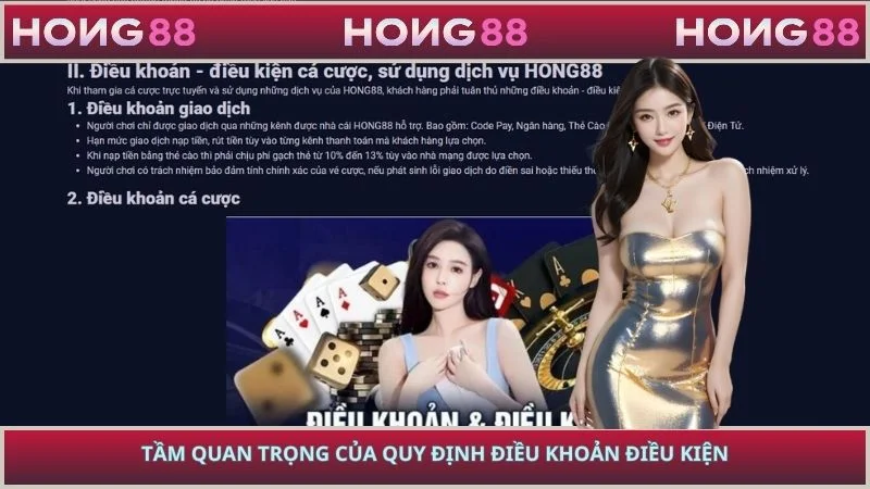 Tầm quan trọng của quy định điều khoản điều kiện