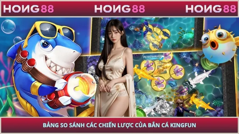 Bảng so sánh các chiến lược của Bắn Cá Kingfun