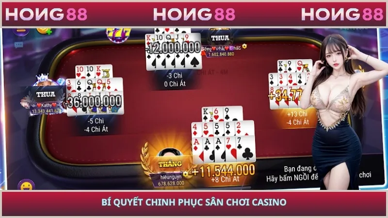 Bí quyết chinh phục sân chơi casino