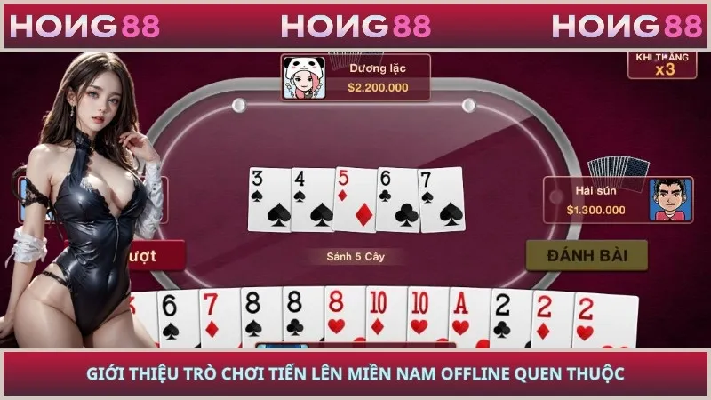 Giới thiệu trò chơi tiến lên miền Nam offline quen thuộc