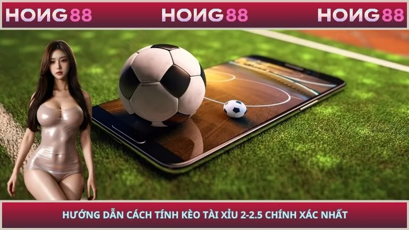 Hướng dẫn cách tính kèo tài xỉu 2-2.5 chính xác nhất