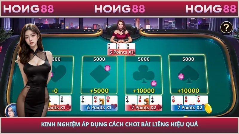 Kinh nghiệm áp dụng cách chơi bài liêng hiệu quả