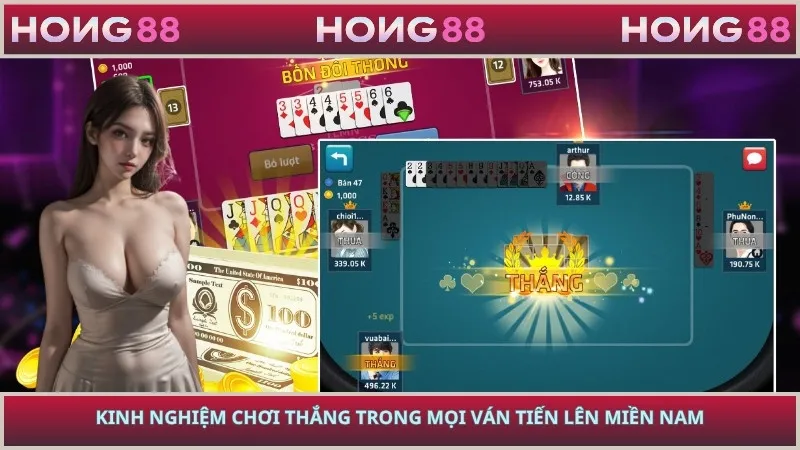 Kinh nghiệm chơi thắng trong mọi ván tiến lên miền Nam