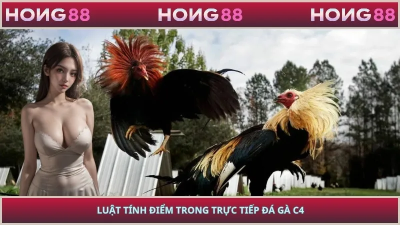 Luật tính điểm trong trực tiếp đá gà C4