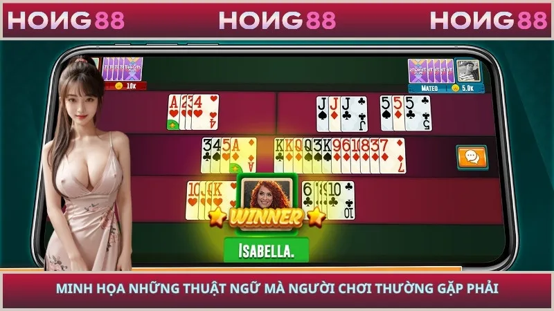 Minh họa những thuật ngữ mà người chơi thường gặp phải