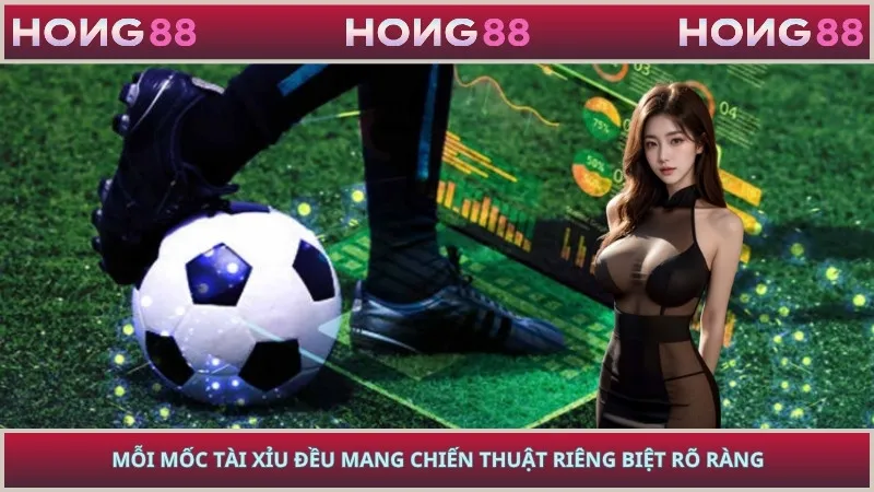 Mỗi mốc tài xỉu đều mang chiến thuật riêng biệt rõ ràng