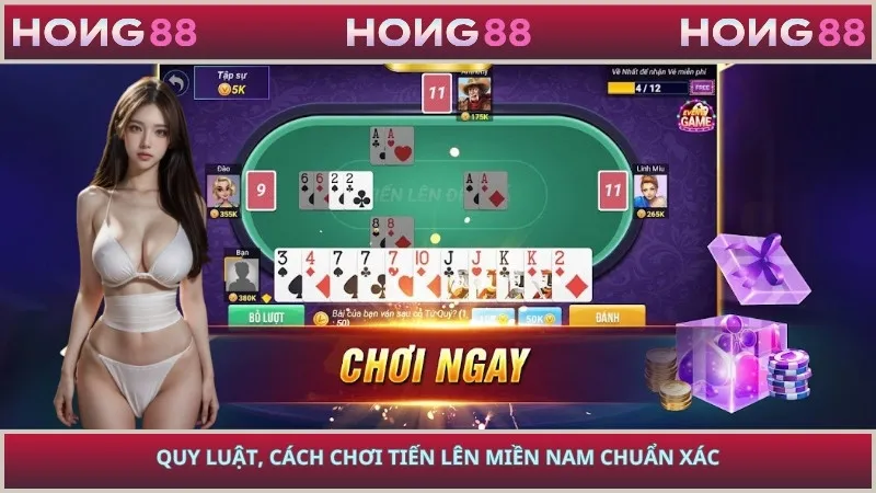 Quy luật, cách chơi tiến lên miền Nam chuẩn xác