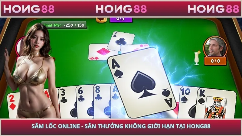 Sâm Lốc Online - Săn Thưởng Không Giới Hạn Tại HONG88