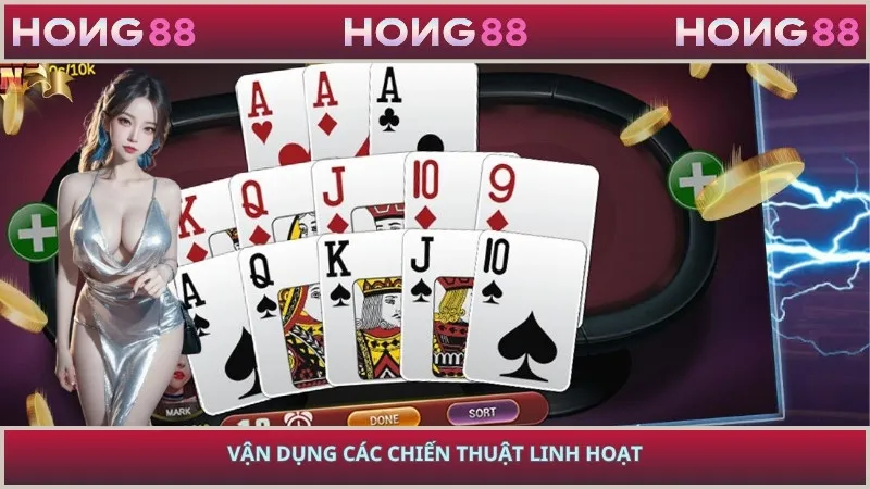 Vận dụng các chiến thuật linh hoạt